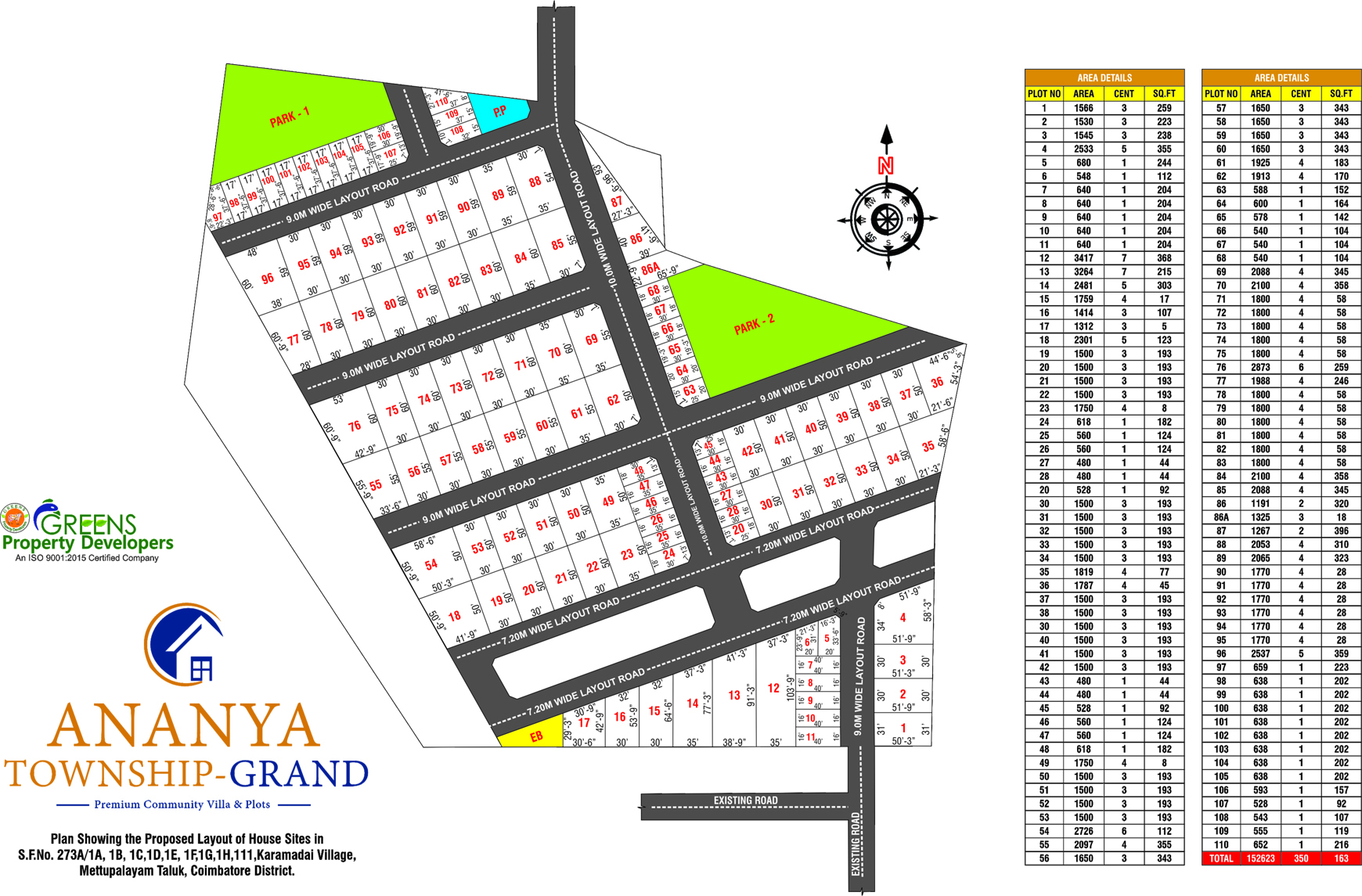 sitemap-Ananya Township